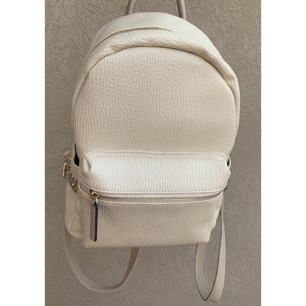Faux Leather backpack Studs Gold Details W11” x L13”
